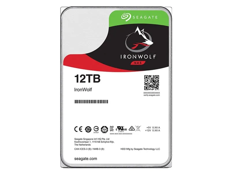12TB IronWolf 3.5'' 256mb SATA 7200rpm ST12000VN0008