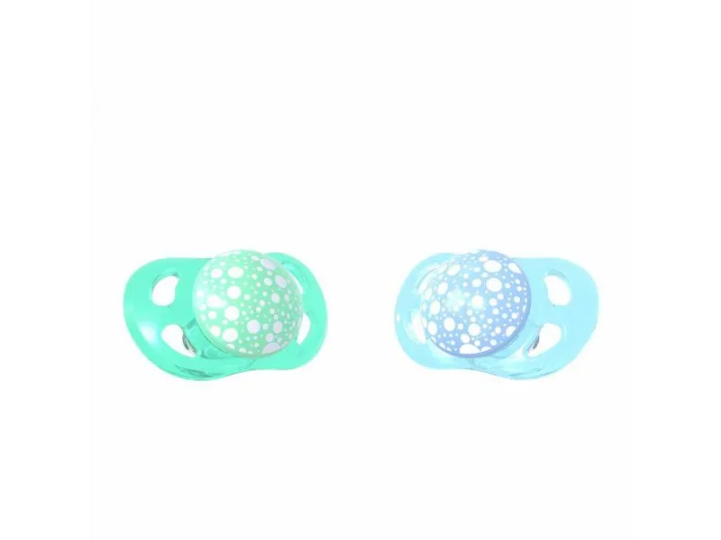 2 X VARALICE 0-6M PASTEL BLUE GREEN