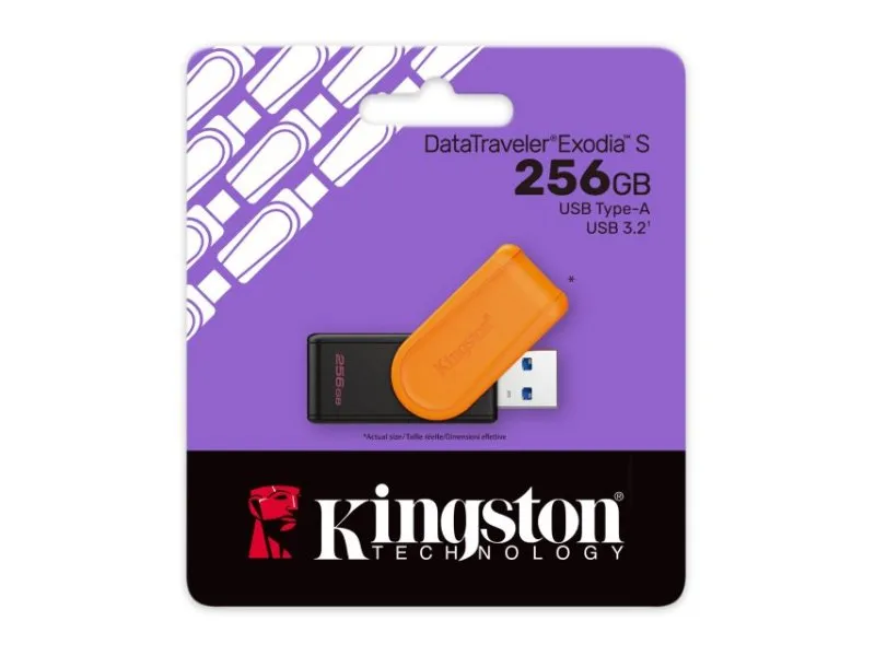 256GB DataTraveler Exodia S USB 3.2 Gen1 DTXS/256GB