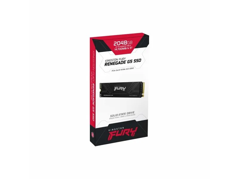 2TB FURY Renegade G5 PCIe 5.0 M.2 NVMe SSD SFYR2S/2T0