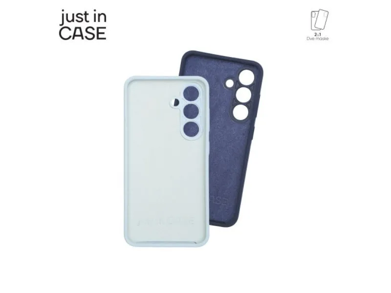 2u1 Extra case MIX PLUS paket maski za telefon Samsung S25 PLAVI