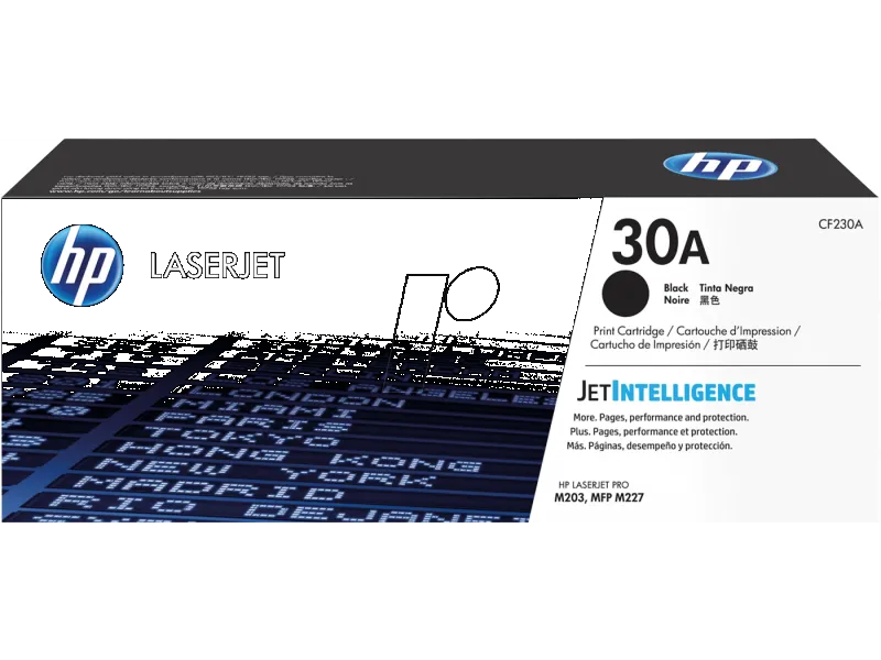 30A Black Original LaserJet Toner Cartridge (CF230A)