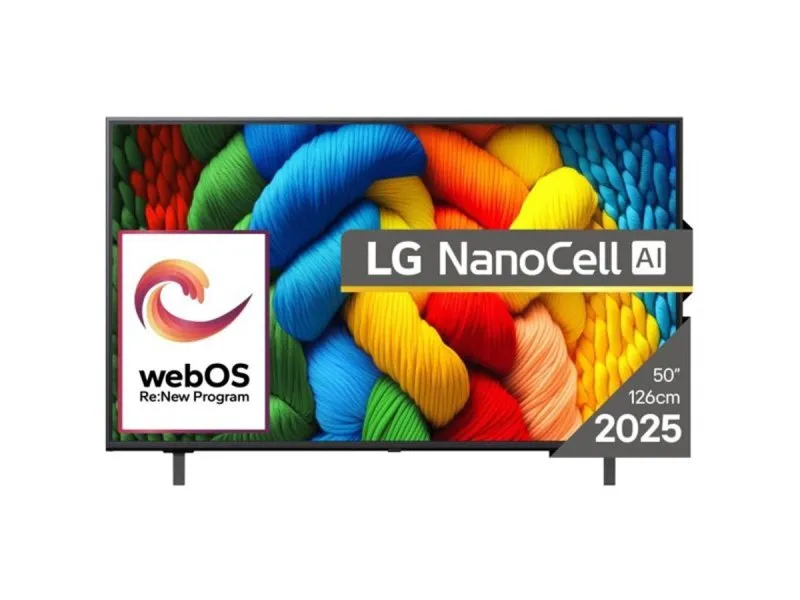 50NANO80A3B 4K HDR Smart NanoCell TV 2025
