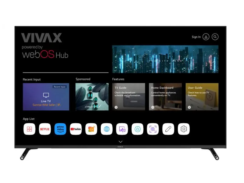 50S60WO UHD SMART 4K WEBOS