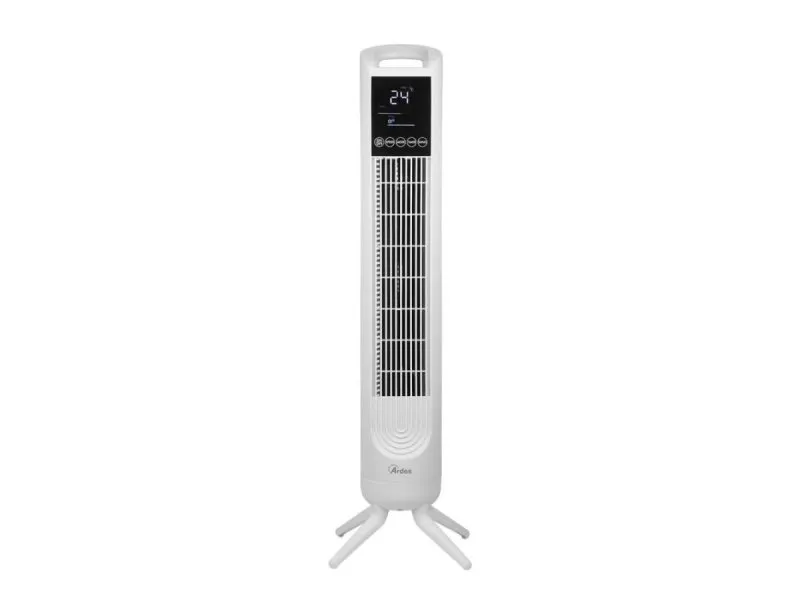 5T803 VENTILATOR STUBNI SA LCD DISPLEJOM 81CM BELI