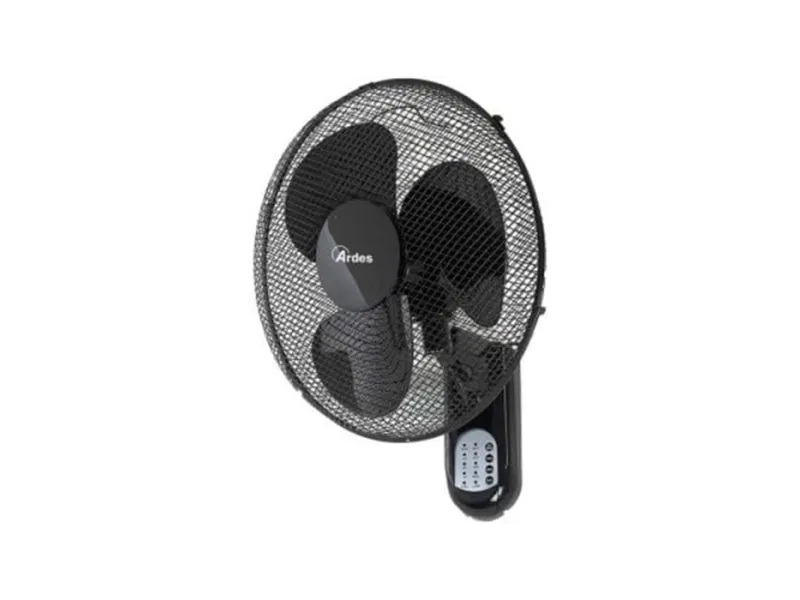 5W40R ZIDNI VENTILATOR 50W SA DALJINSKIM UPRAVLJAČEM I TAJMEROM CRNI
