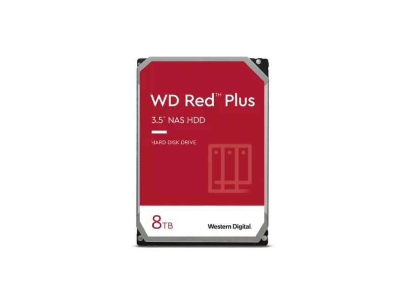 8TB Red plus 3.5'' 256MB 5640 RPM SATA WD80EFPX