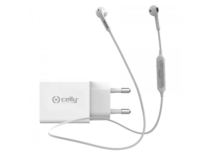 Adapter i Bluetooth slušalice NEWGEN, Bela