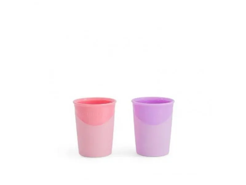Čaše 2X 170 ML PASTEL PINK PURPLE