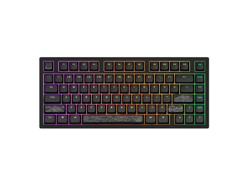 ALU Terra Nostra Black - Wired Gaming Keyboard (ANSI)