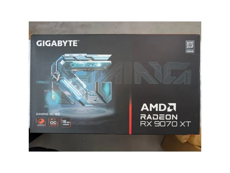 AMD Radeon RX 9070 XT GAMING OC 16GB GV-R9070XTGAMING OC-16GD OUTLET