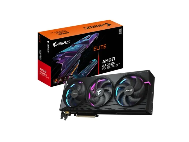 AORUS Radeon™ RX 9070 XT ELITE 16G GV-R9070XTAORUS E-16GD