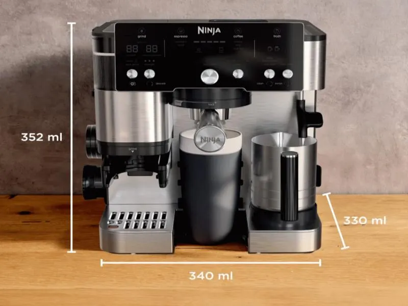 Aparat za kafu NINJA ES501EU Luxe/2u1/crna-siva
