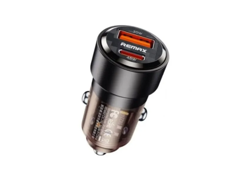 Auto Punjac Walking 1xUSB+1xTIP C 75W RCC360, crni