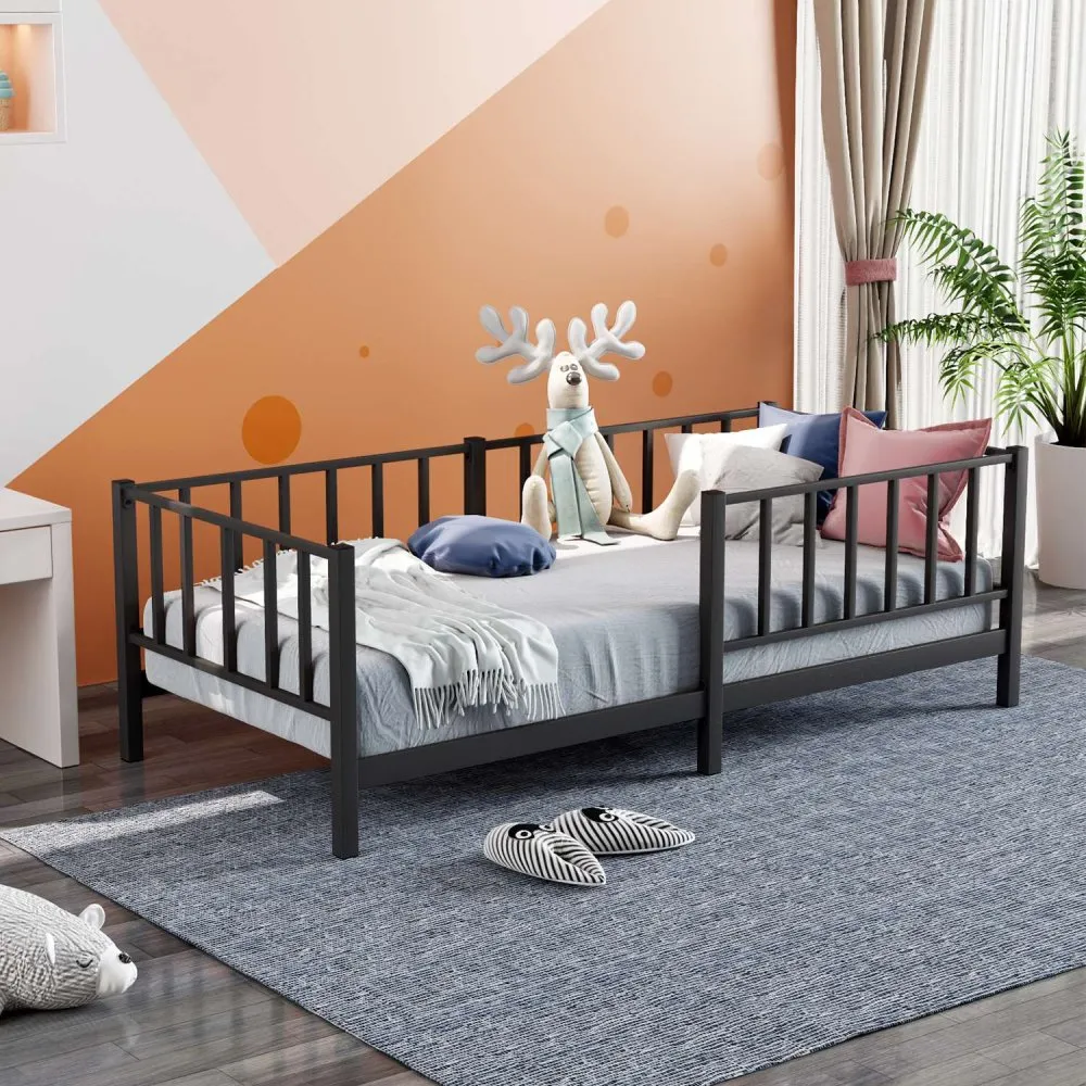 Babi Bedstead Montessori  Black 90x190