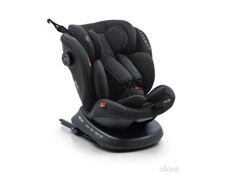 BABYAUTO A-S VALORA (40-150 CM) I-SIZE, BLACK