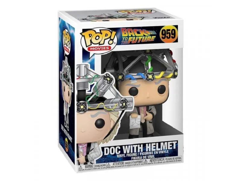 Back To The Future POP! Vinyl - Doc with helmet, figura