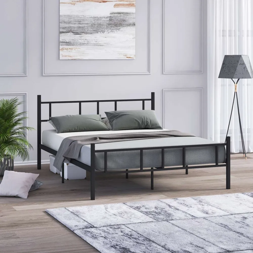 Bračni krevet Akın Black 140 x 200
