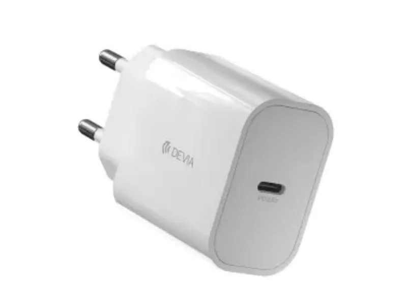 Brzi punjač Smart PD Quick Charger, V2, 20W, Beli