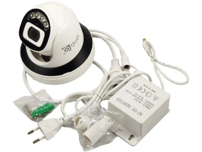 CAM-IP3MP-D4 GMB kamera 2 mpix microSD iCSee xmeye pro app 2way voice WiFi DOME, IR-LED 2.8mm
