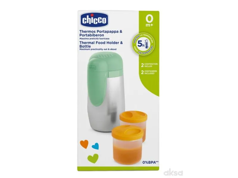 CHICCO 2U1 TERMOS ZA HRANU I PIĆE