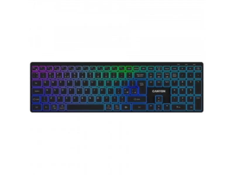 CNS-HBTK11B US RGB Wireless Tastatura Black