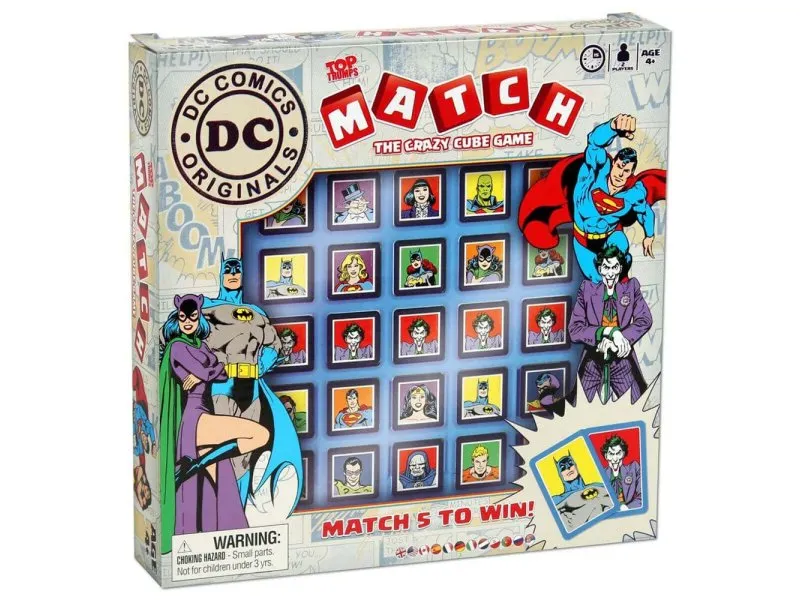 DC heroji poveži 5 društvena igra