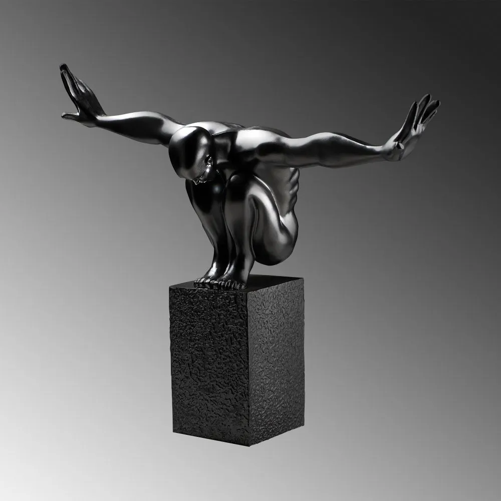 Decorative Object crna figura Sauter 4