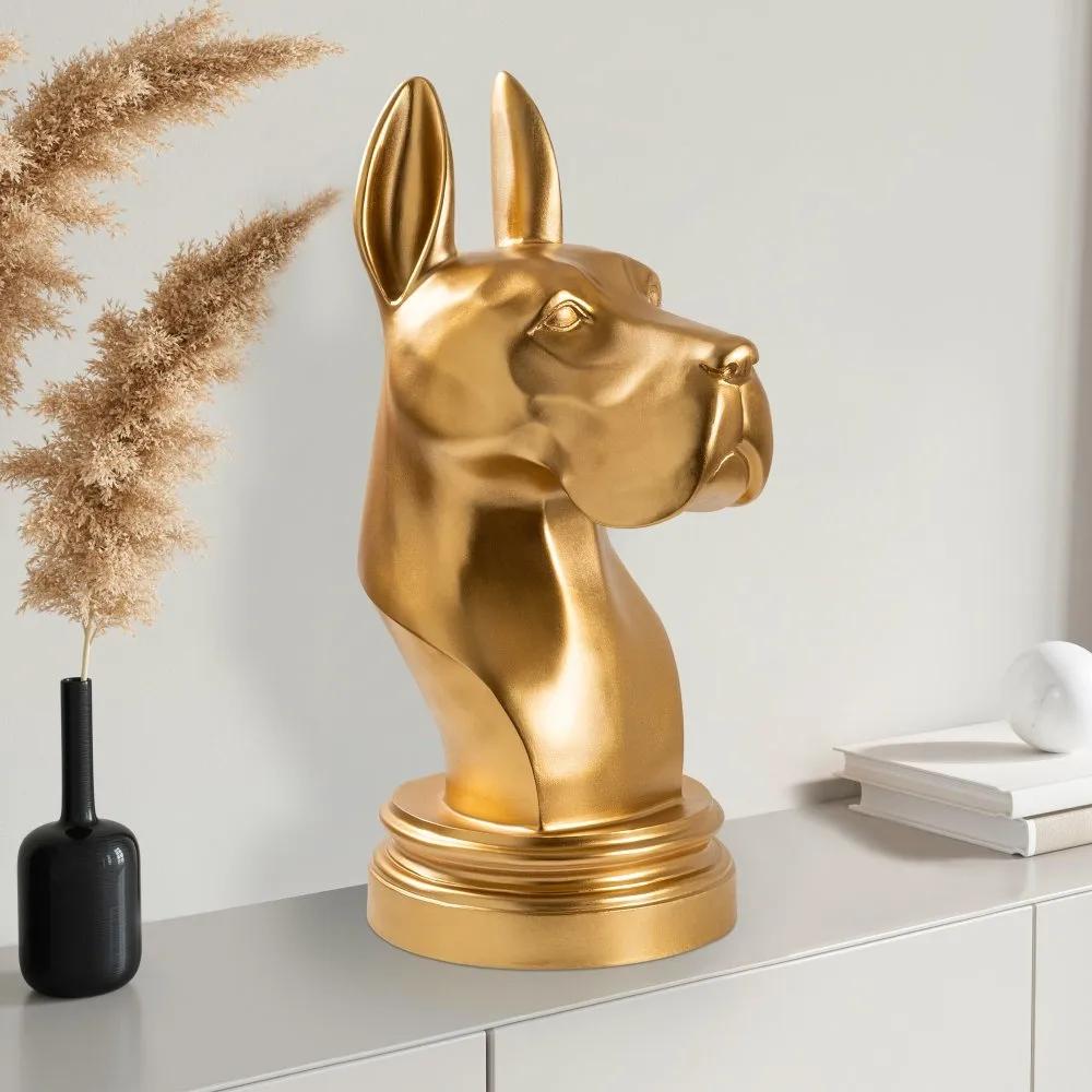 Decorative Object Danua Dog zlatna boja