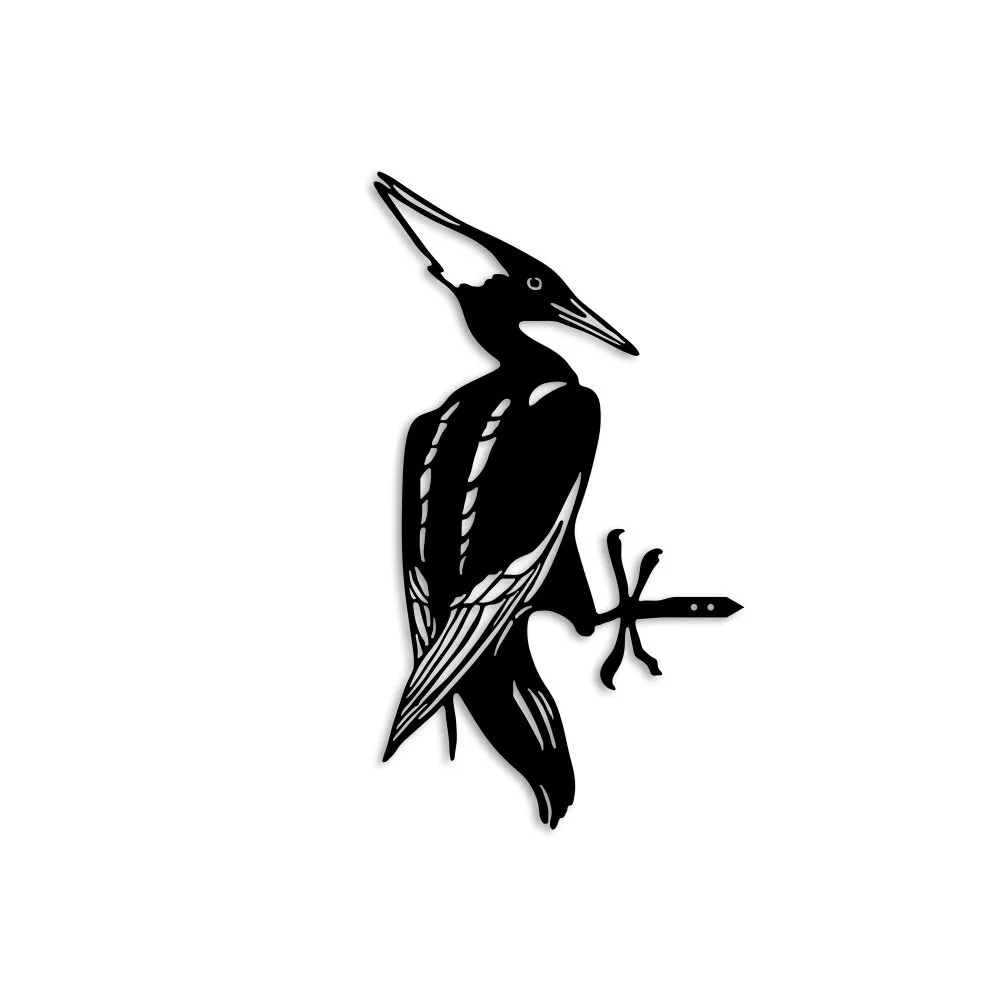 Decorative Object figura Bird On The Branch 10 Black