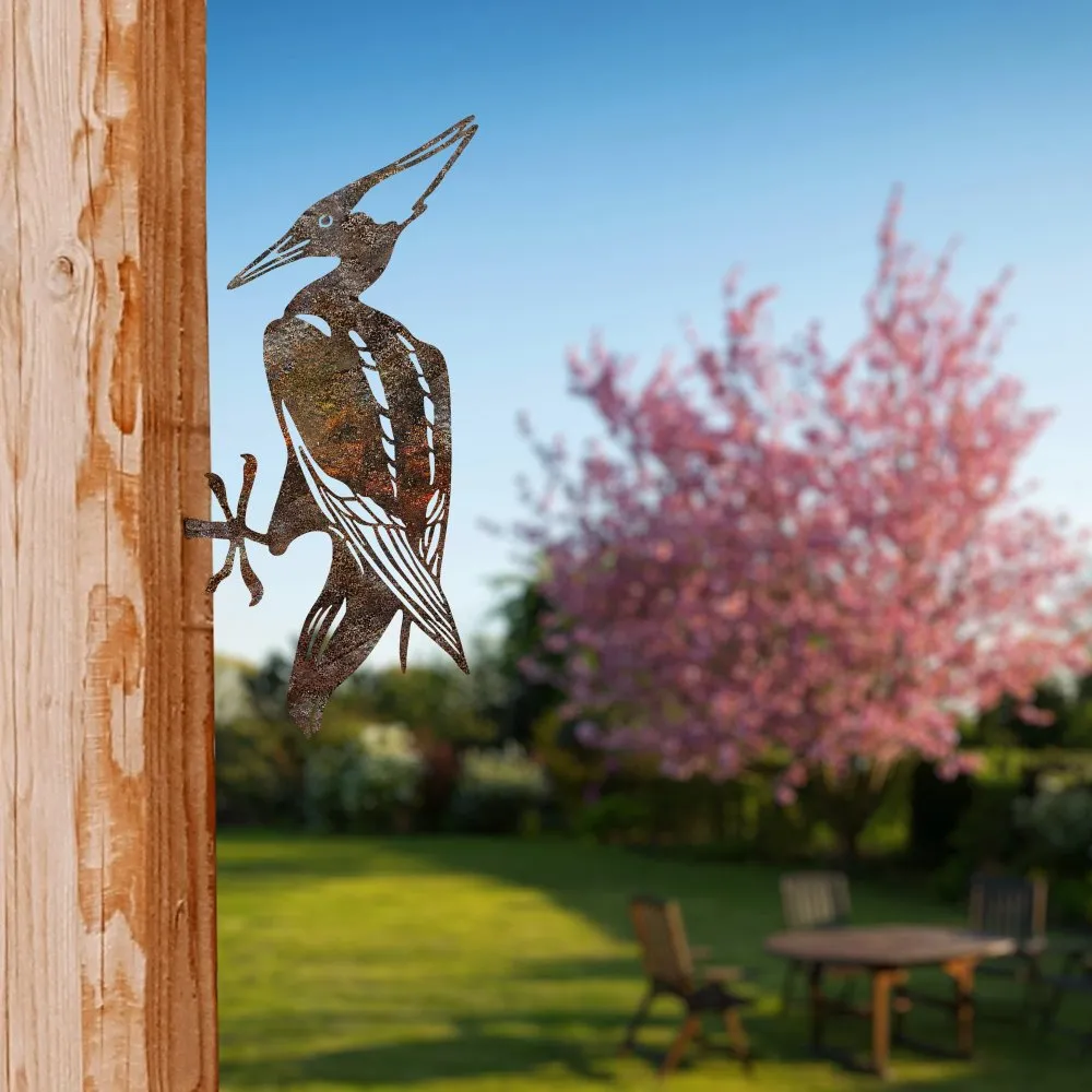 Decorative Object figura Bird On The Branch 10 Brown