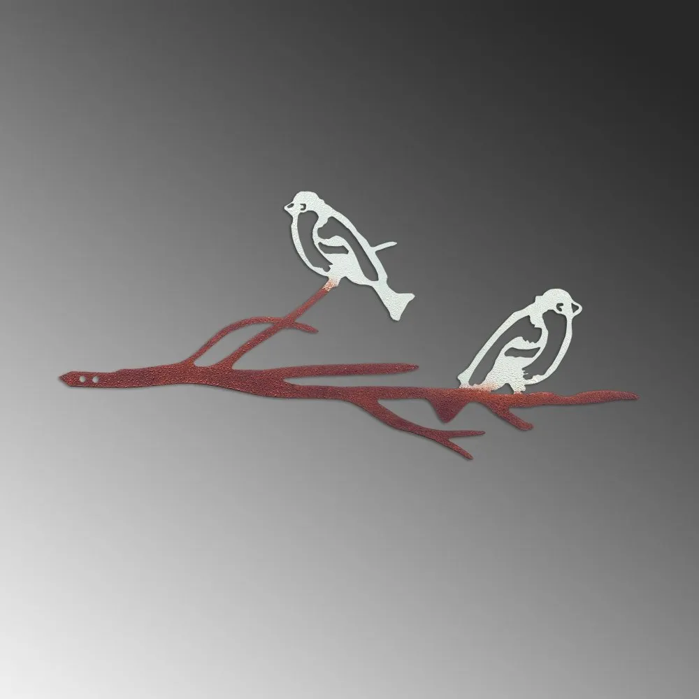 Decorative Object figura Bird on the branch 28