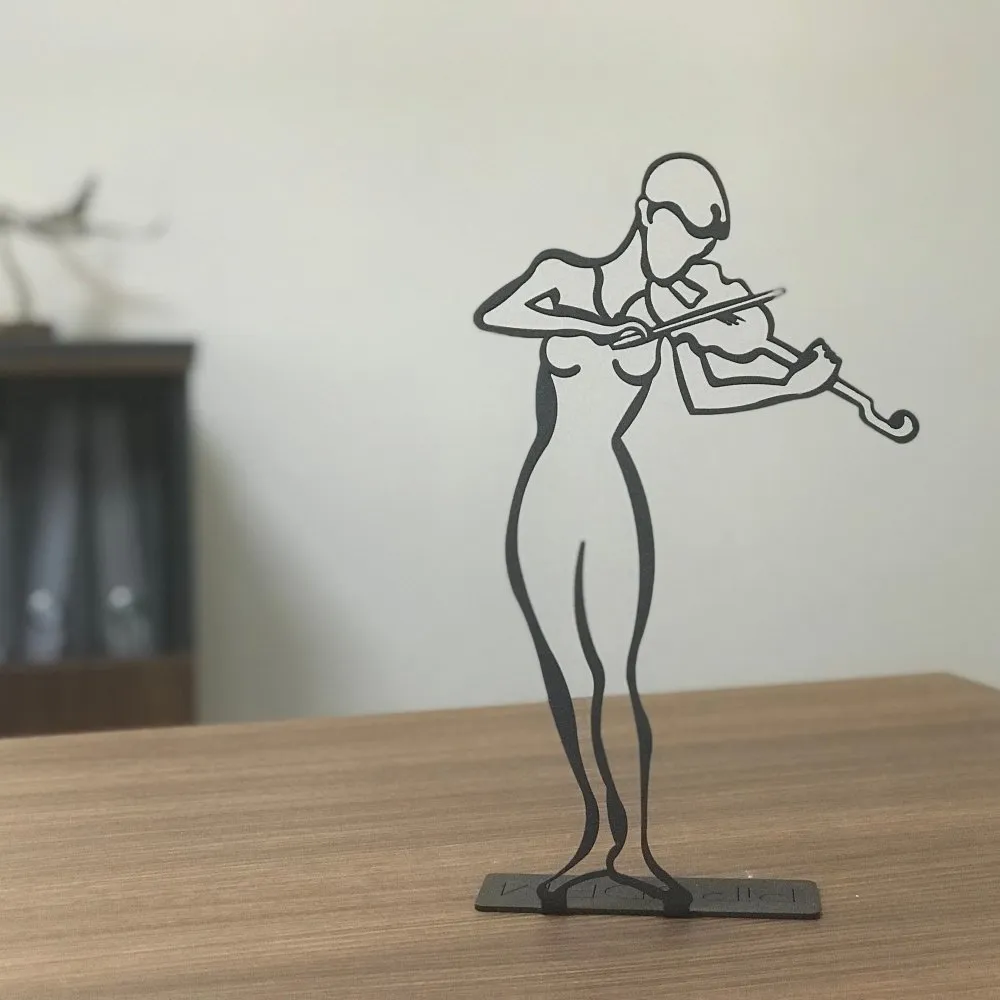 Decorative Object figura Violinist Pod