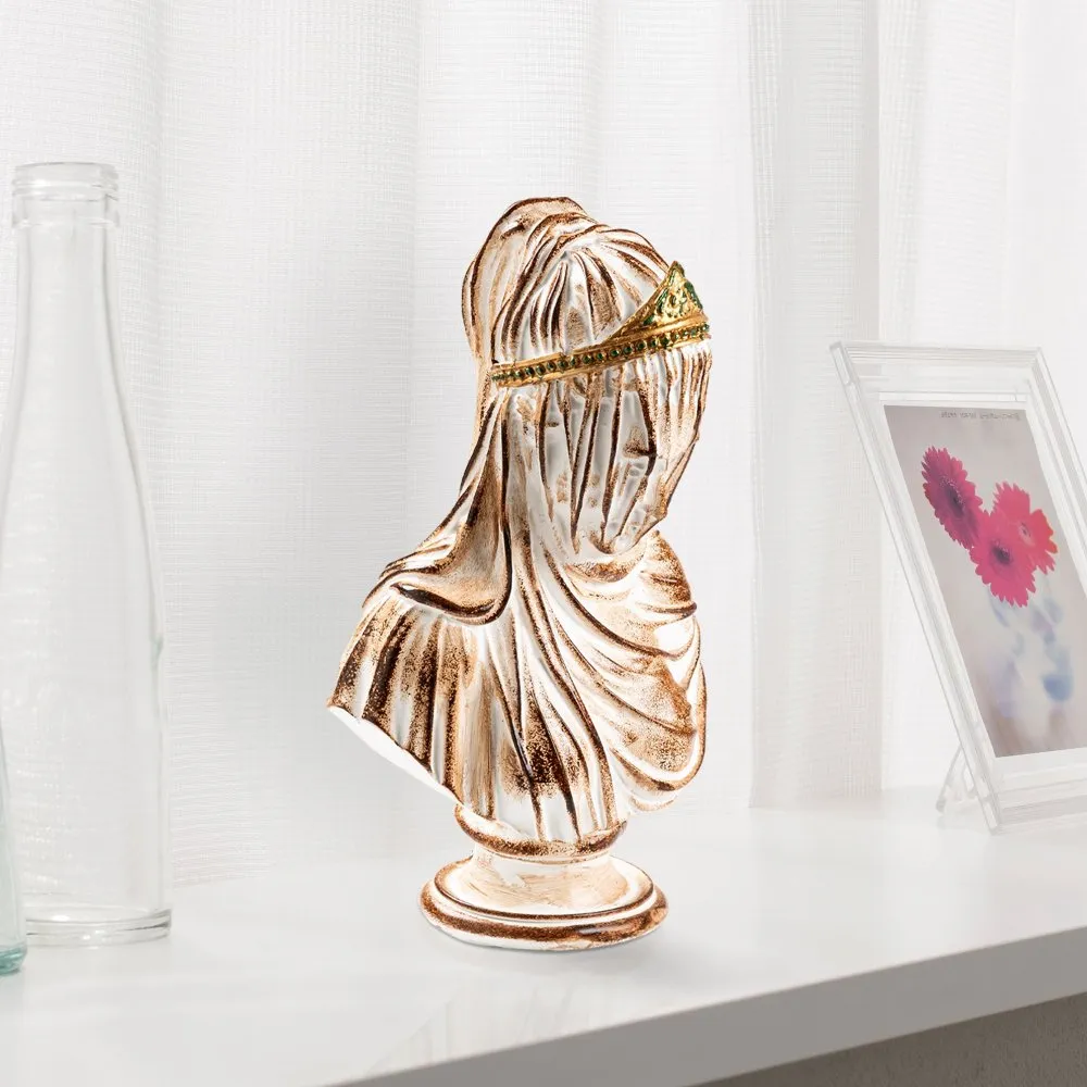 Decorative Object figura Woman Wıth Veil 2