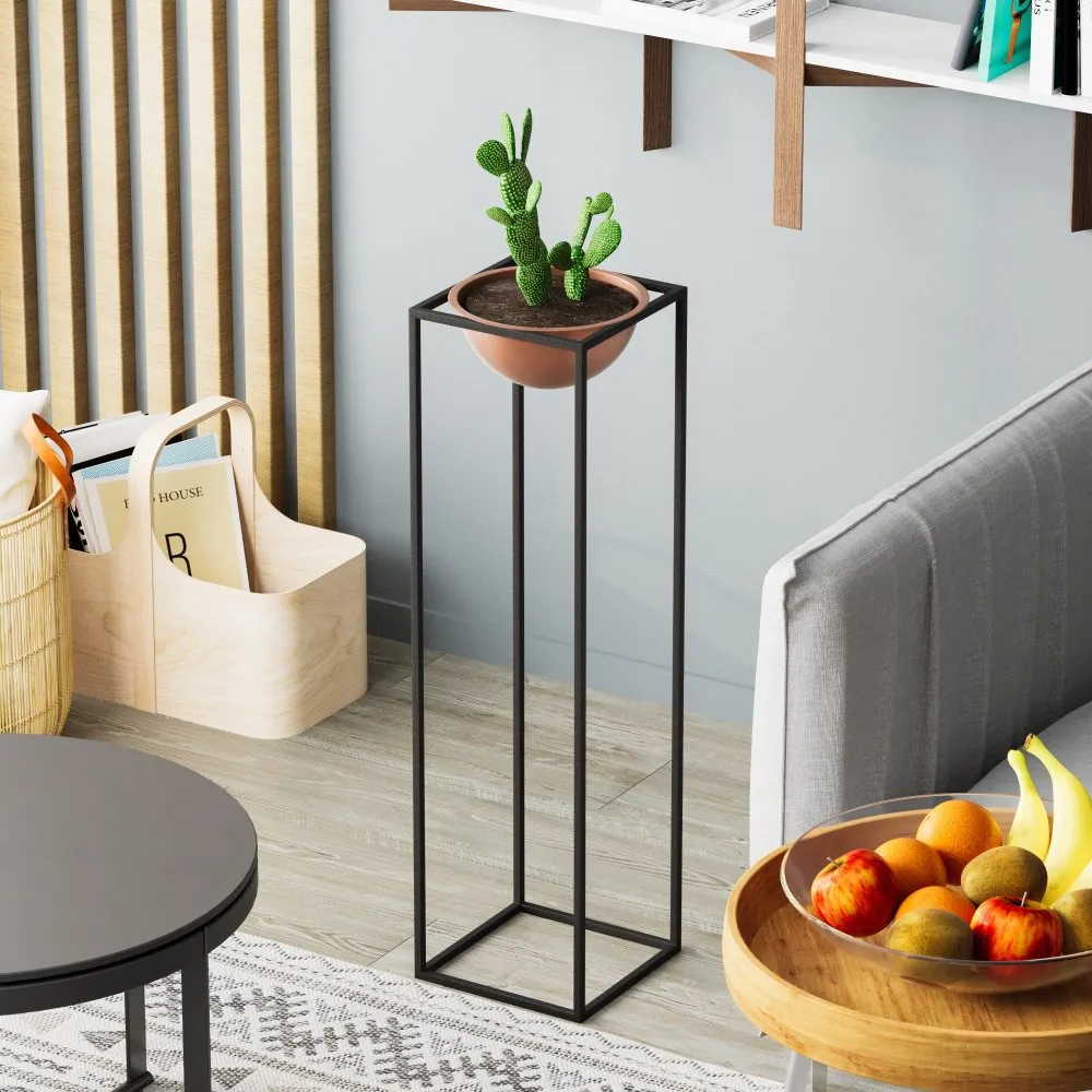 Decorative Pot barar crna saksija GED 020 B