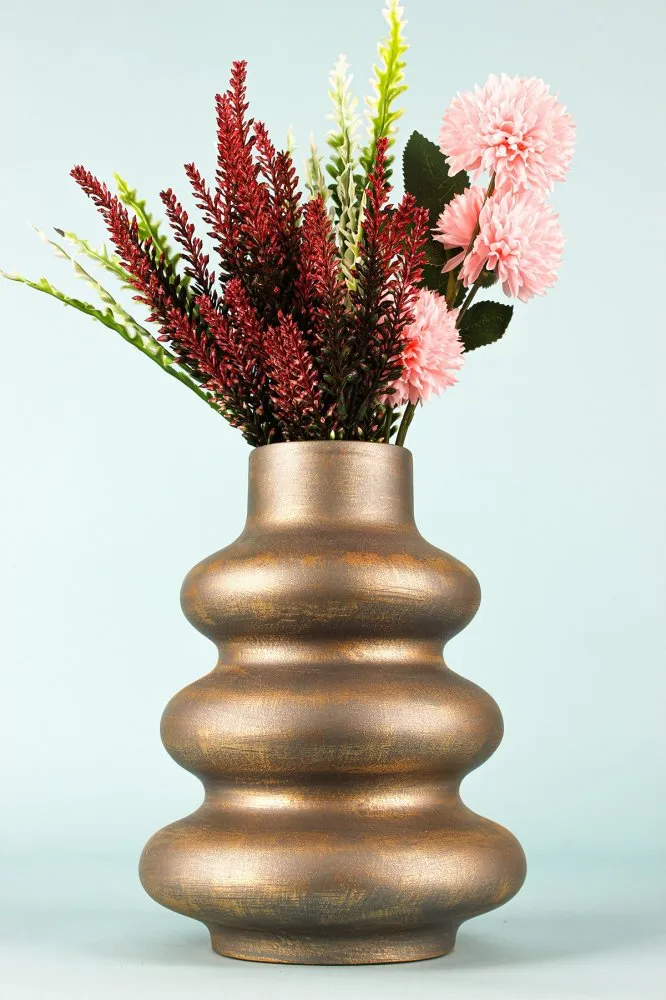 Decorative Pot braon keramička saksija BK007