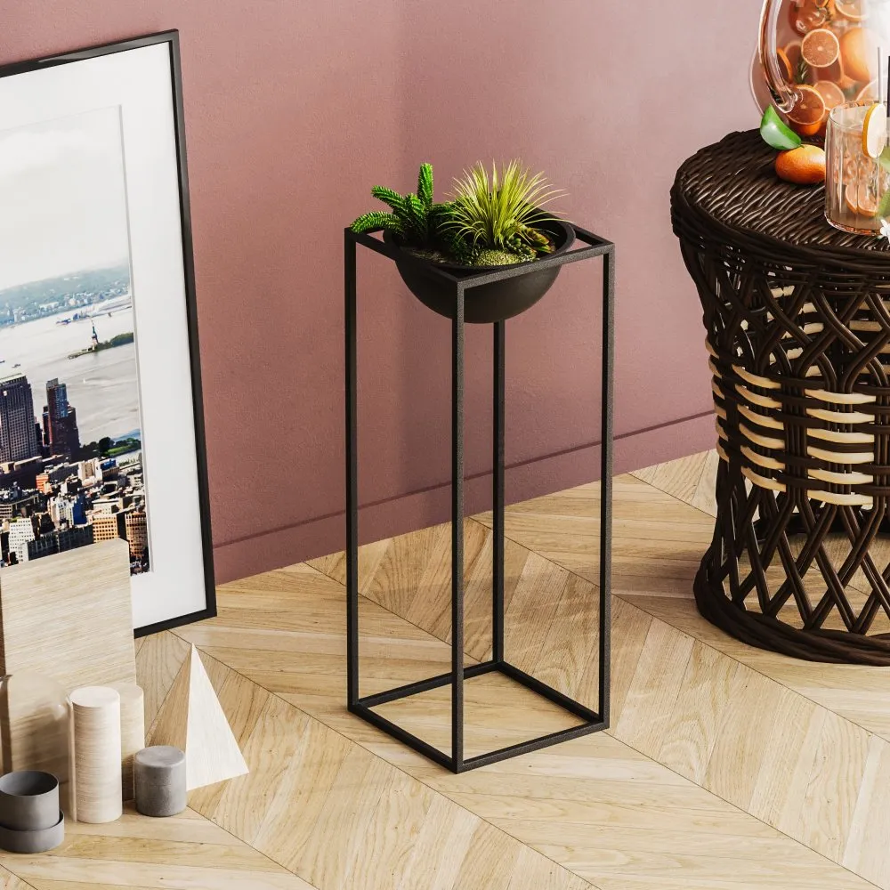 Decorative Pot crna saksija GED 021
