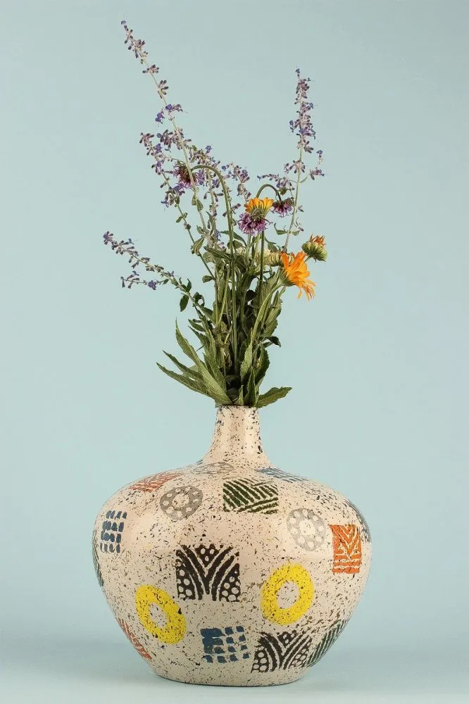 Decorative Pot keramička multicolor vaza YL690