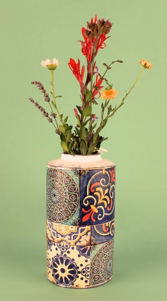 Decorative Pot multicolor keramička vaza YL624