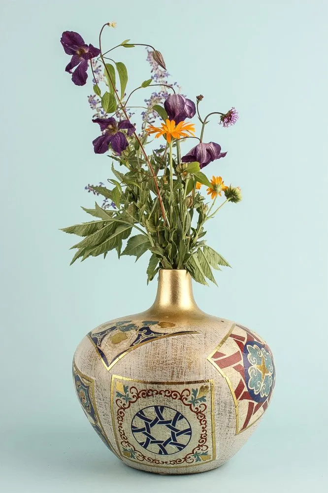 Decorative Pot multicolor keramička vaza YL715