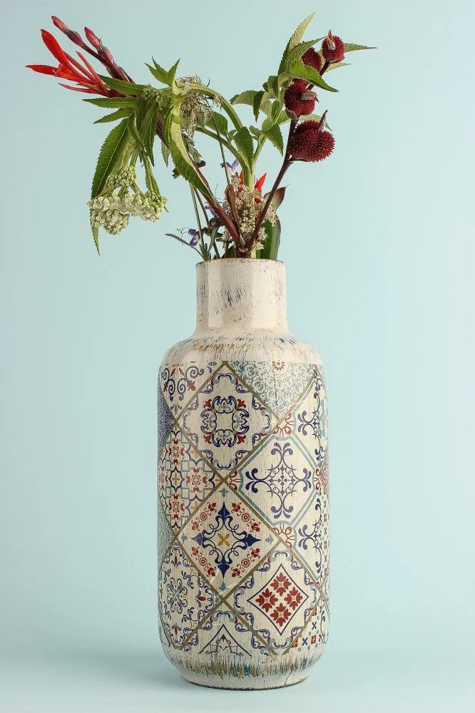 Decorative Pot multicolor keramička vaza YL717