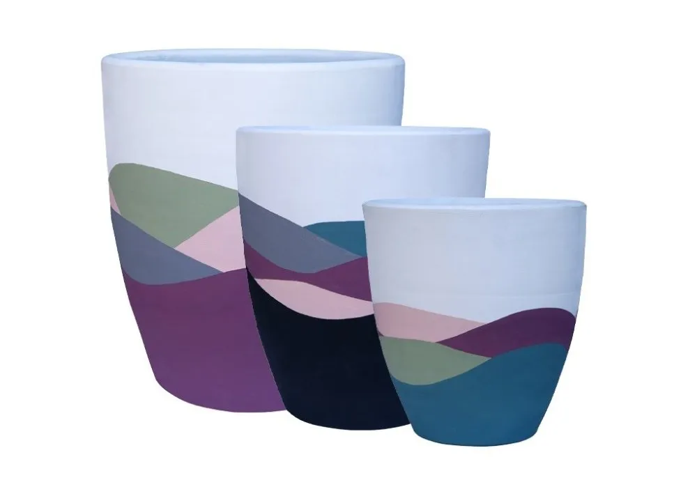Decorative Pot Pietra 3 Multicolor