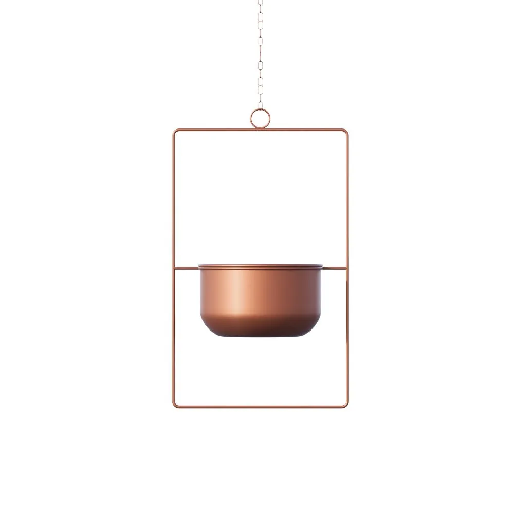 Decorative Pot saksija Parapet Copper