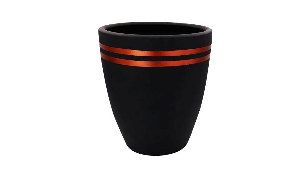 Decorative Pot saksija Pietra 15 Red Black