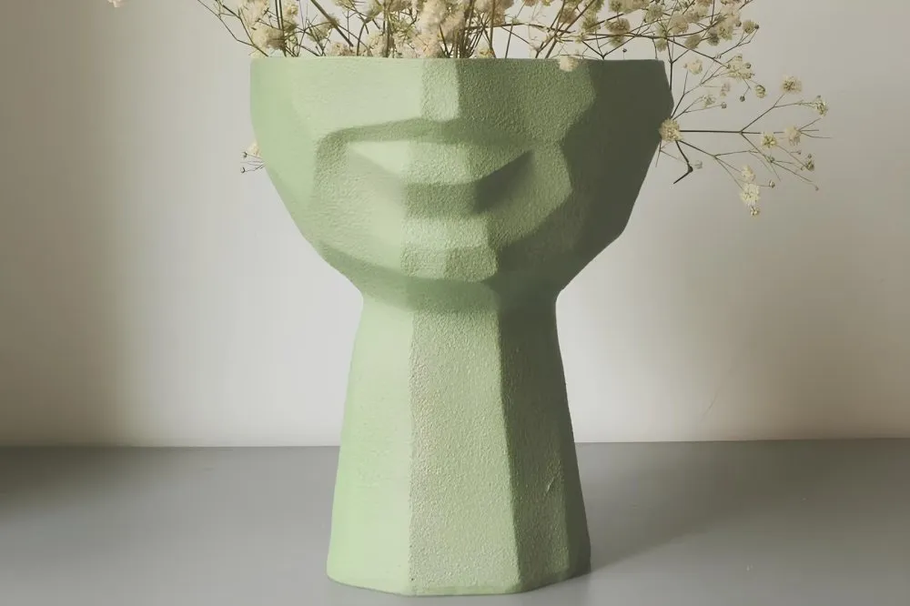 Decorative Pot zelena keramička saksija CY0443
