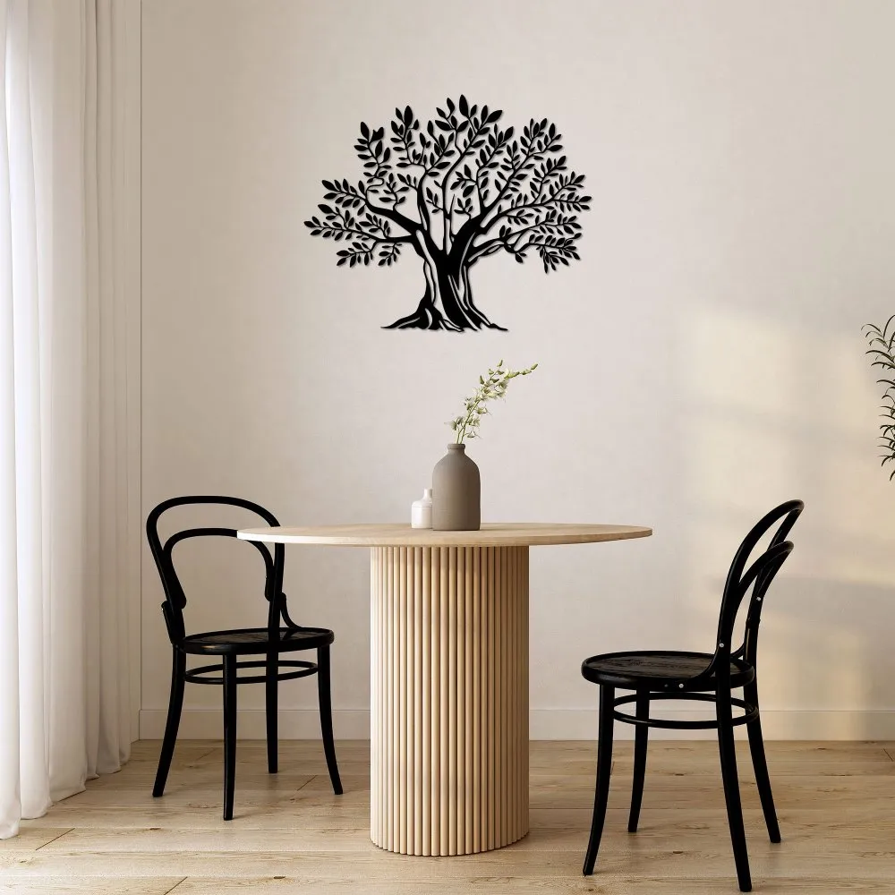 Dekorativni metalni zidni pribor Monumental Tree 19