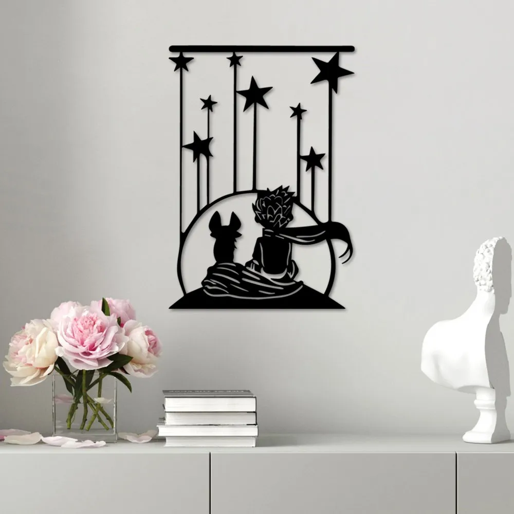 Dekorativni metalni zidni pribor The Little Prince 5