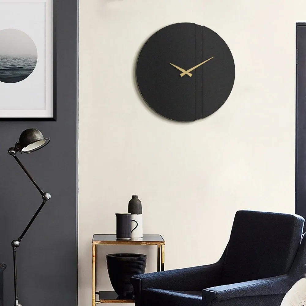 Dekorativni metalni zidni sat Block Metal Wall Clock APS096