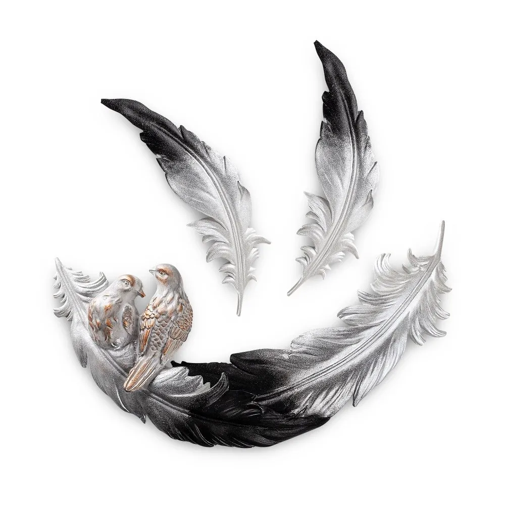 Dekorativni zidni pribor Love Birds 1