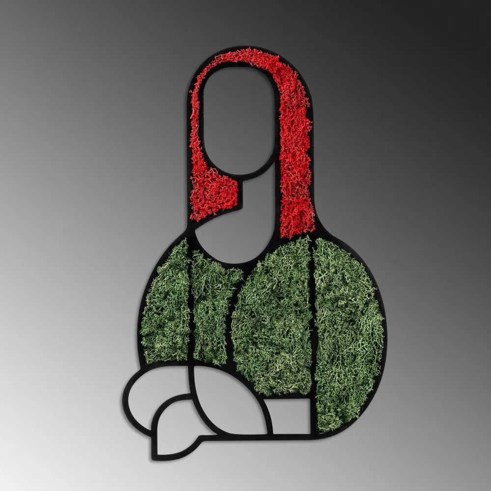 Dekorativni zidni pribor Moss Mona Lisa